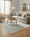 Metro Heights Collection Area Rug -  Astoria Rectangle Teal  lifestyle 9