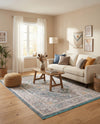 Caribbean Breeze Collection Area Rug -  Andros Rectangle Gray  lifestyle 31
