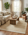Marina Collection Area Rug - Marina Rectangle Ivory and White  lifestyle 63