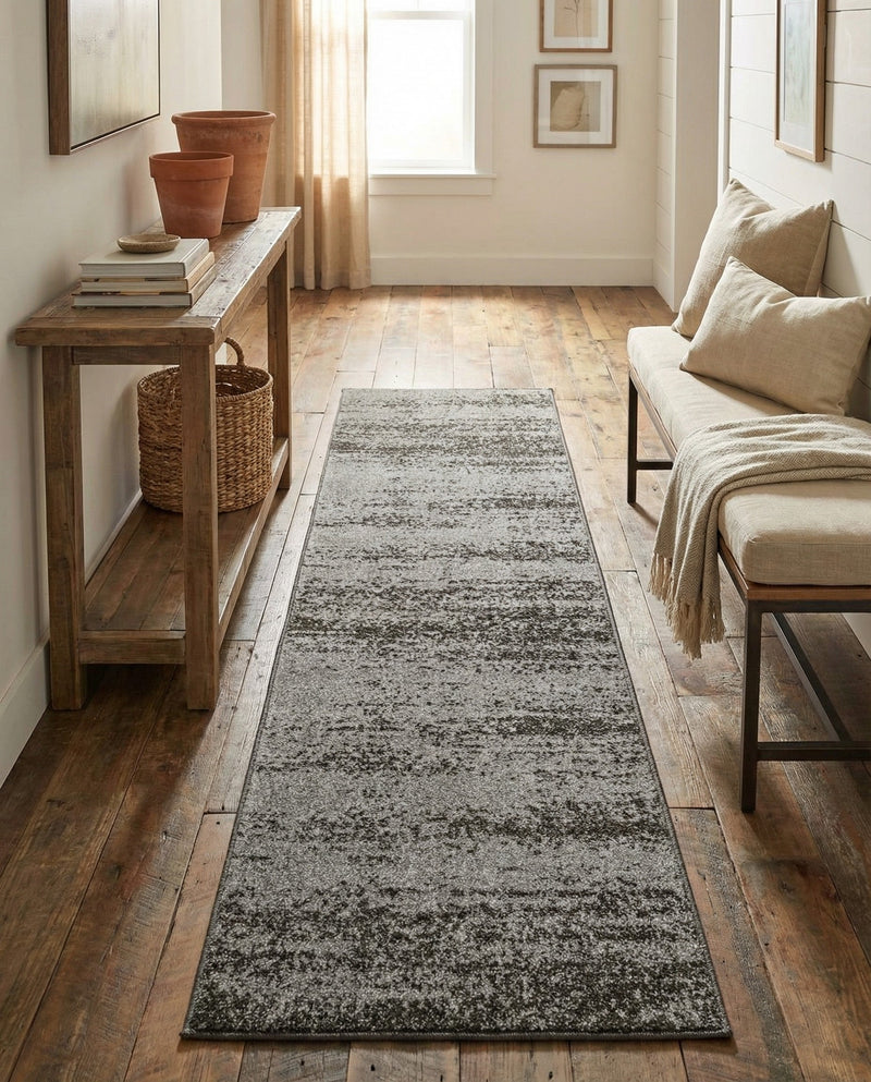 Studio Haven Collection Area Rug -  Gallery (Dark Gray) Runner Dark Gray  lifestyle 74