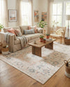 Parisian Elegance Collection Area Rug - Versailles (Ivory) Rectangle Ivory  lifestyle 16