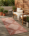 Urban Terrace Collection Area Rug -  Chelsea (Rust Red) Runner Rust Red  lifestyle 23