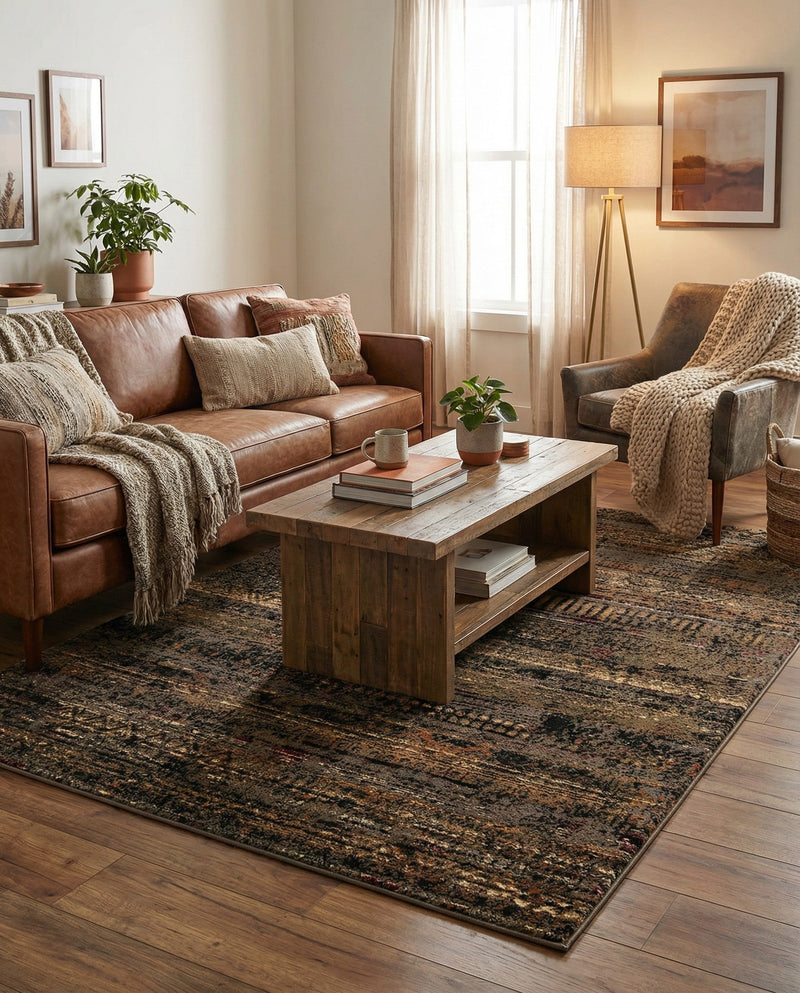 Neptune Elegance Collection Area Rug -  Nereid Rectangle Blue  lifestyle 38