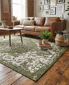 Urban Oasis Rugs Collection Area Rug -  Penthouse (Green) Rectangle Green  lifestyle 17