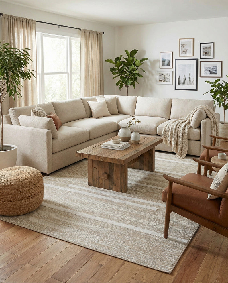 Cathedral Elegance Collection Area Rug - Chapel Rectangle Ivory  lifestyle 68