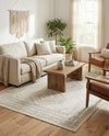 Savannah Elegance Collection Area Rug -  Tybee (Ivory) Rectangle Ivory  lifestyle 8