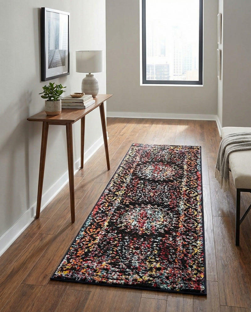 Brighton Terrace Collection Area Rug -  Withdean Runner Multi  lifestyle 52