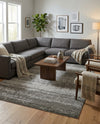 Studio Haven Collection Area Rug -  Gallery (Dark Gray) Rectangle Dark Gray  lifestyle 14