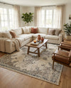 Gobi Sands Collection Area Rug -  Lop Rectangle Cream  lifestyle 19