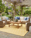Urban Oasis Rugs Collection Area Rug -  Boulevard (Yellow Ivory) Rectangle Yellow Ivory  lifestyle 12
