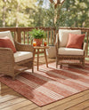Urban Oasis Rugs Collection Area Rug -  District (Rust Red) Rectangle Rust Red  lifestyle 18