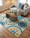 Urban Terrace Collection Area Rug -  Deck Rectangle Cream  lifestyle 26