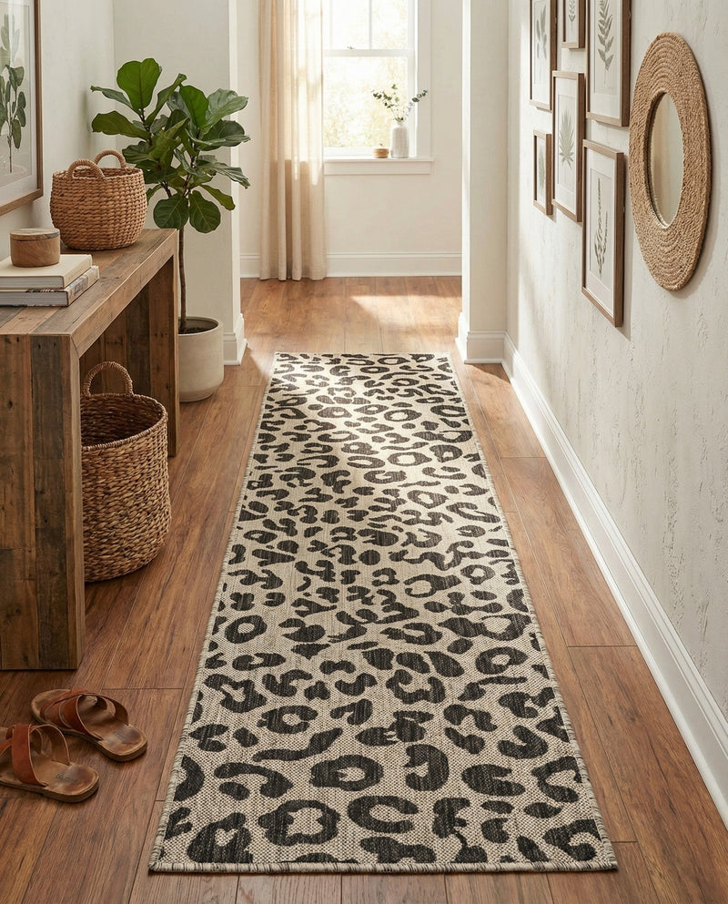 Savannah Escape Collection Area Rug -  Amazon (Light Gray) Runner Light Gray  lifestyle 65