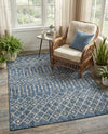 Savannah Pergola Collection Area Rug -  Pergola (Blue) Rectangle Blue  lifestyle 23