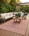 Urban Oasis Rugs Collection Area Rug -  Boulevard (Rust Red) Rectangle Rust Red  lifestyle 7