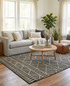 Savannah Pergola Collection Area Rug -  Glade Rectangle Black  lifestyle 20