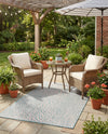 Urban Oasis Rugs Collection Area Rug -  Terrace (Pink and Aqua) Rectangle Pink and Aqua  lifestyle 18