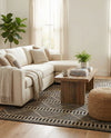Savannah Pergola Collection Area Rug -  Glade Rectangle Black  lifestyle 15