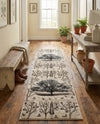 Coastal Haven Collection Area Rug -  Coastline Runner Beige  lifestyle 65