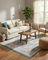 Caribbean Breeze Collection Area Rug -  Andros Rectangle Gray  lifestyle 32