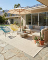 Jill Zarin Sedona Oasis Outdoor Collection Area Rug - Coconino (Pebble Stones) Rectangle Pebble Stones  lifestyle 6