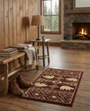 Frontier Trails Collection Area Rug -  Sedona Rectangle Red  lifestyle 16