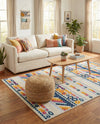 Bahama Breeze Outdoor Collection Area Rug -  Bimini Rectangle Gray  lifestyle 14