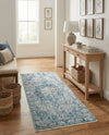 Coastal Haven Collection Area Rug - Seabreeze (Navy Blue) Runner Navy Blue  lifestyle 57