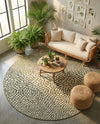 Urban Oasis Rugs Collection Area Rug -  Terrace (Green) Round Green  lifestyle 25