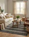 Urban Oasis Rugs Collection Area Rug -  District (Charcoal) Rectangle Charcoal  lifestyle 14