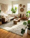 Tribal Terrace Treasures Collection Area Rug - Mayan Marina (Green) Rectangle Green  lifestyle 8