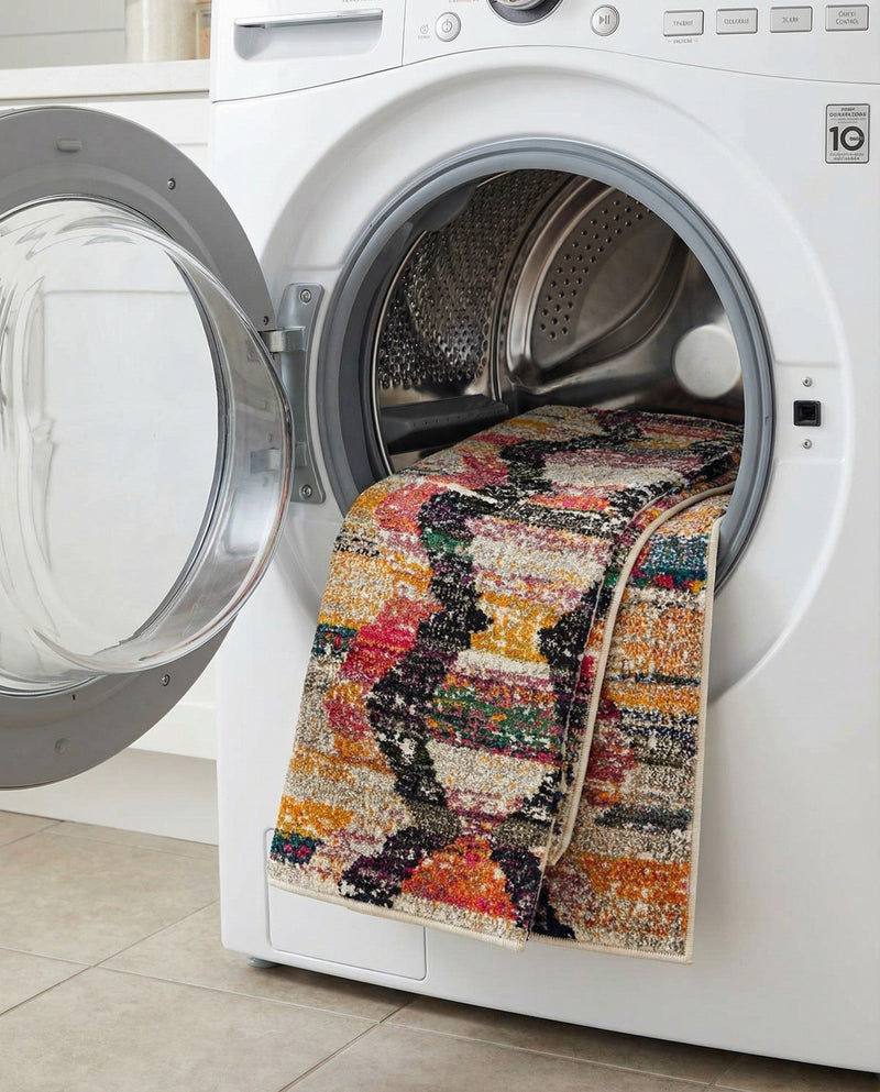 Colorburst Oasis Collection Area Rug -  Mirage Rectangle Multi  lifestyle 6