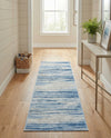 Zagros Shades Collection Area Rug -  Sepidan Runner Blue Ivory  lifestyle 42