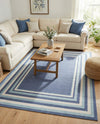Lagoon Oasis Collection Area Rug -  Harbor Rectangle Blue  lifestyle 19
