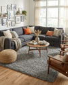 Plush Oasis Collection Area Rug - Serenity (Cloud Gray) Rectangle Cloud Gray  lifestyle 4