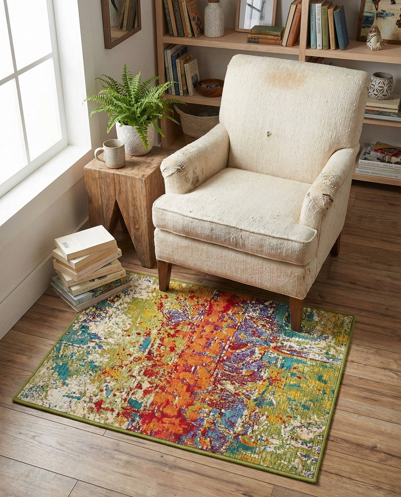 Urban Terrace Collection Area Rug -  Terrace Rectangle Multi  lifestyle 22