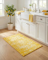 Georgetown Rugs Collection Area Rug - Dupont (Yellow) Rectangle Yellow  lifestyle 23