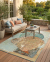 Urban Terrace Collection Area Rug -  Portico Rectangle Multi  lifestyle 11