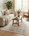 Parisian Elegance Collection Area Rug - Versailles (Ivory) Rectangle Ivory  lifestyle 4