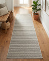 Seaside Stripes Collection Area Rug -  Boardwalk (Beige) Runner Beige  lifestyle 42