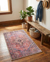 Heritage Elegance Collection Area Rug -  Alhambra Rectangle Red  lifestyle 3