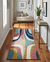 Urban Terrace Collection Area Rug - Venice Runner Multi  lifestyle 61