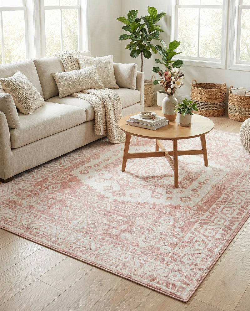 Cambridge Classics Collection Area Rug -  Pembroke (Pink) Rectangle Pink  lifestyle 14
