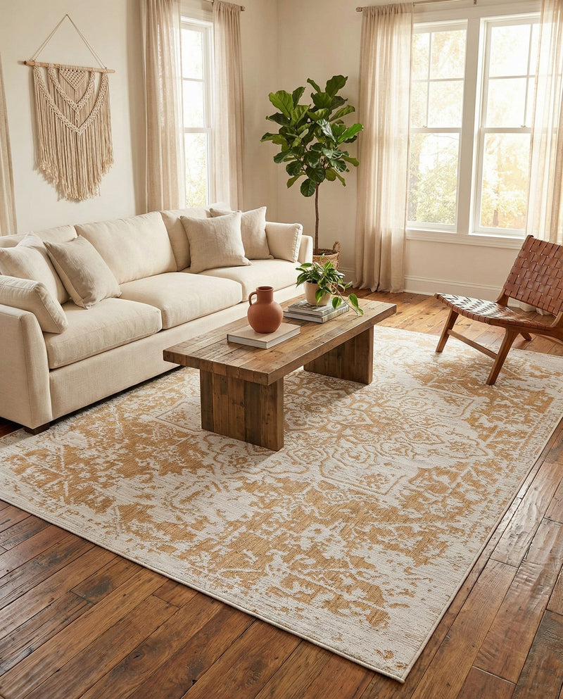 Urban Oasis Rugs Collection Area Rug -  Penthouse (Beige) Rectangle Beige  lifestyle 5