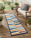 Caribbean Terrace Collection Area Rug -  Jamaica Runner Ivory  lifestyle 38