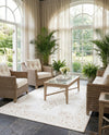 Sanctuary Retreat Collection Area Rug - Haven Rectangle Snow White  lifestyle 28