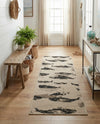 Seaside Haven Rugs Collection Area Rug -  Seabreeze Runner Beige  lifestyle 68