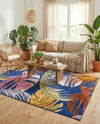 Meadow Breeze Collection Area Rug -  Clover Rectangle Multi  lifestyle 34