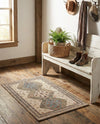 Savannah Threads Collection Area Rug -  Pampas Rectangle Beige  lifestyle 7