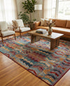 Urban Terrace Collection Area Rug -  Arcade Rectangle Multi  lifestyle 25